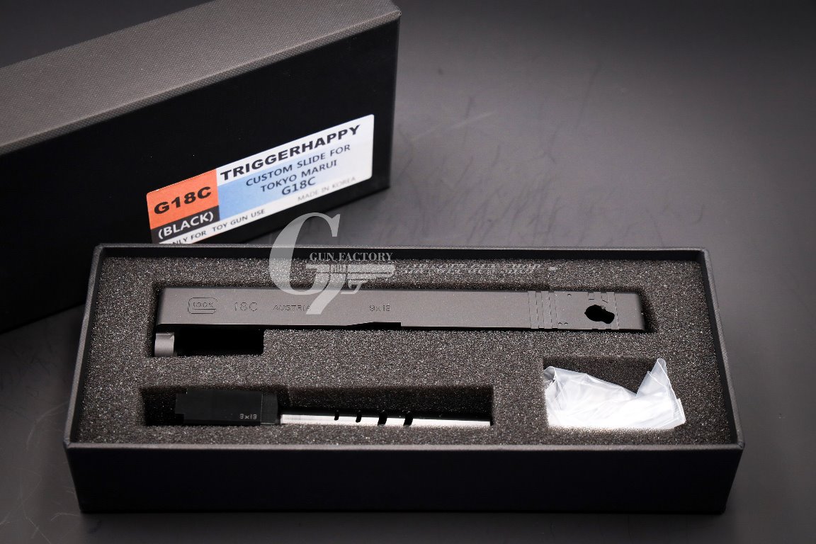 TH/Detonator Glock 18C 용 New slide set [For Marui]