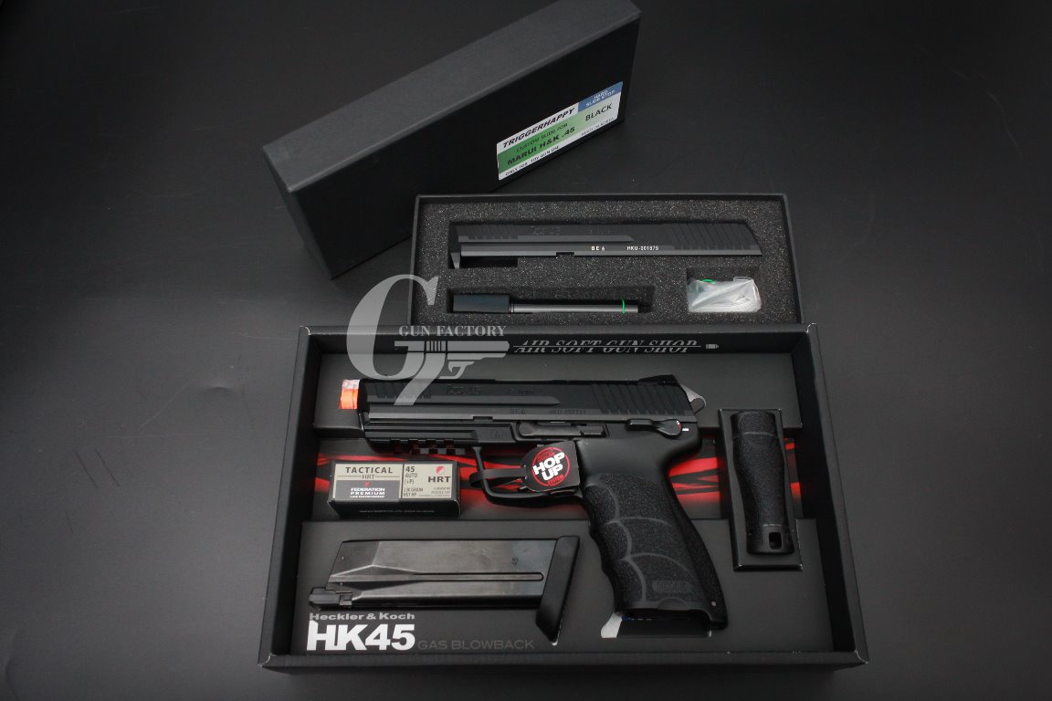 MARUI HK45 + TH/Detonator HK45 Slide set [ 커스텀 의뢰]