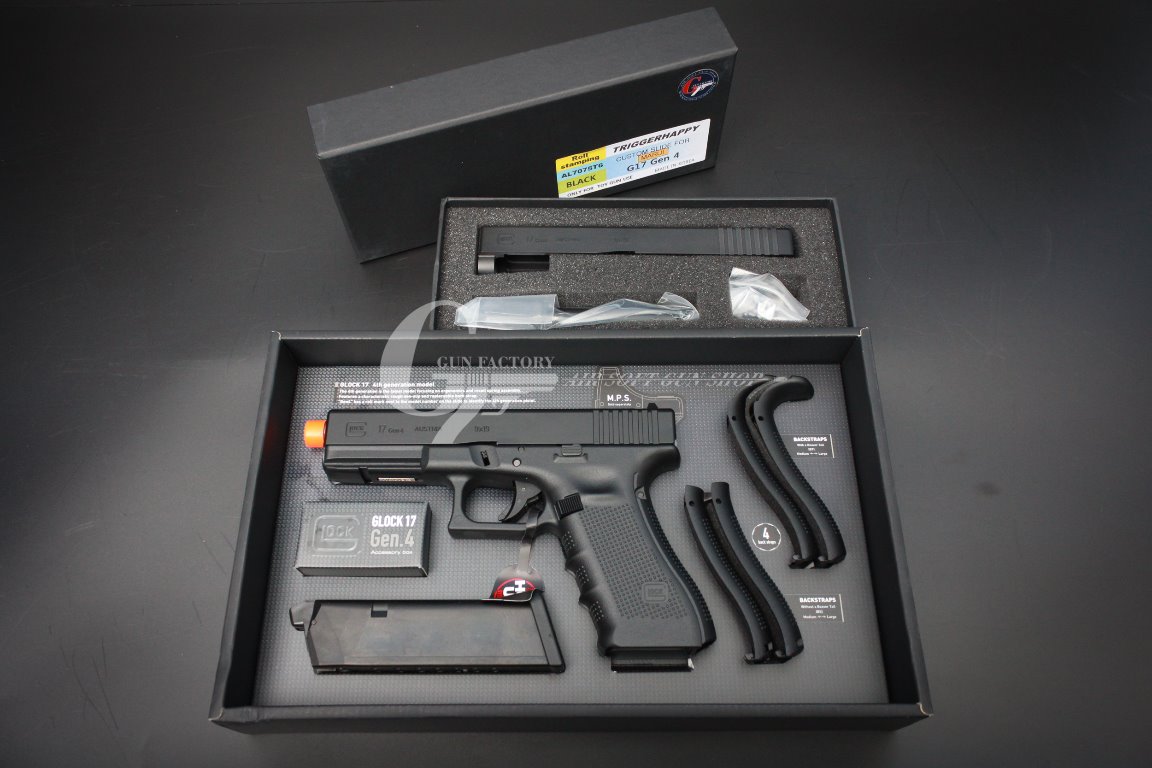 MARUI Glock 17 GEN4  + TH/Detonator Glock 17 GEN4  Slide set [For Marui]