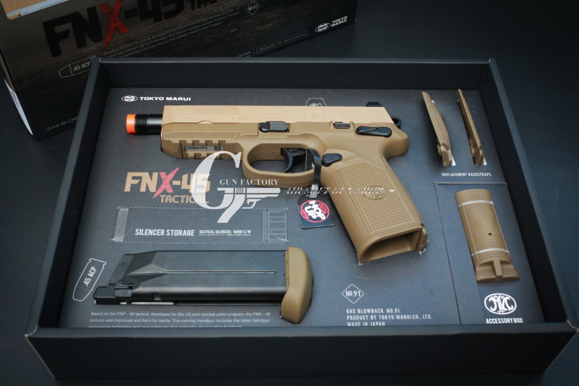 MARUI FNX-45 Tactical GBB 핸드건